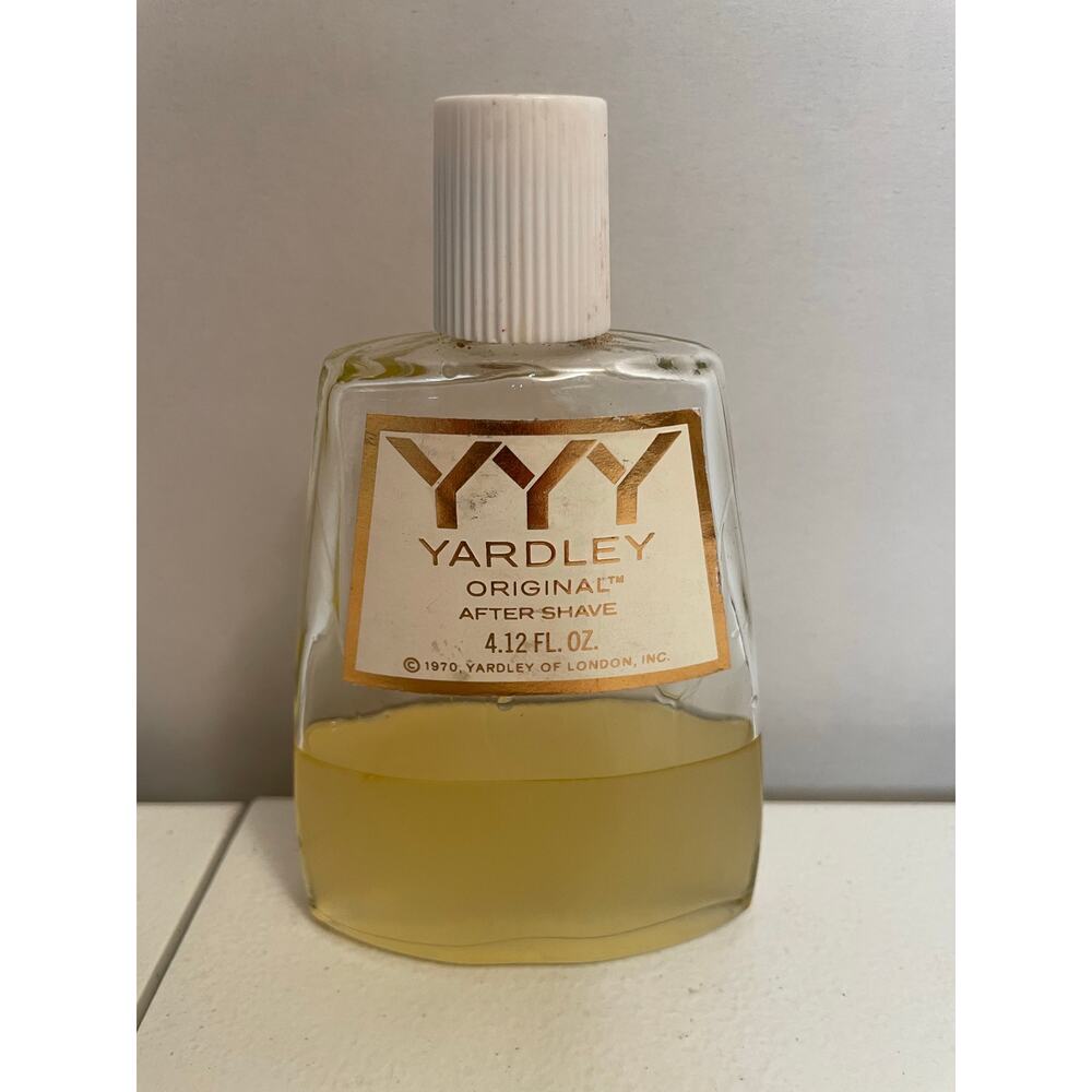 YYY Yardley‎ original after shave 1970 4.12 fl oz
